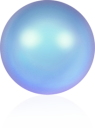 Crystal Iridescent Light Blue Pearl, 2mm